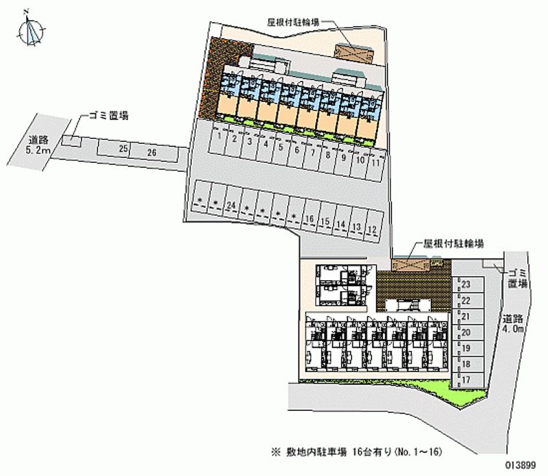 区画図