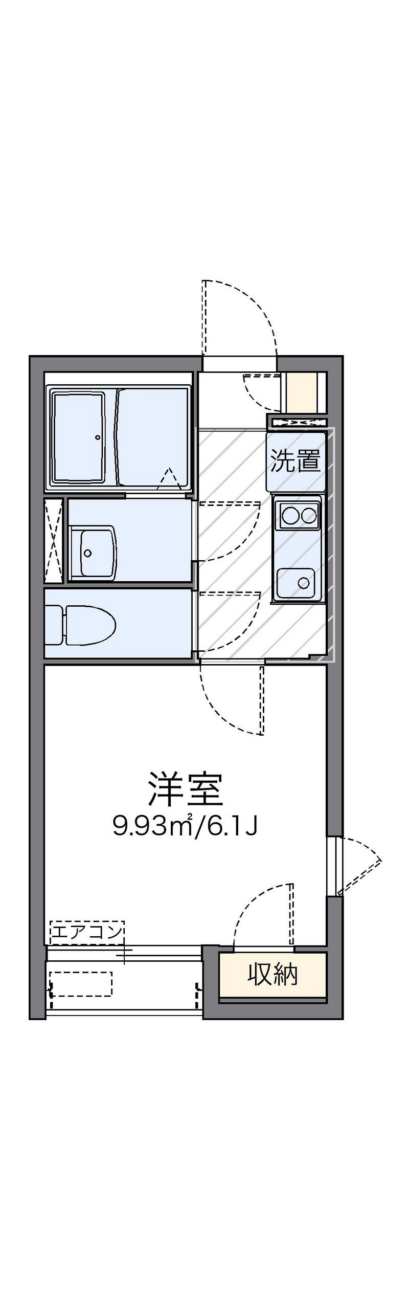 レオネクストティアレ 間取図