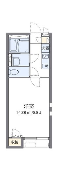クレイノリヒトハイム 間取図