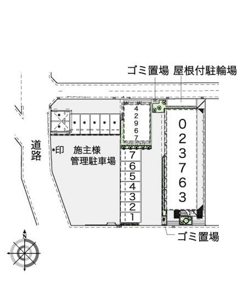 レオネクストレプロットⅢ 配置図