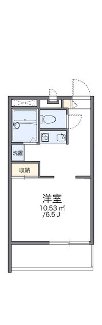 レオパレスりんどう 間取り図