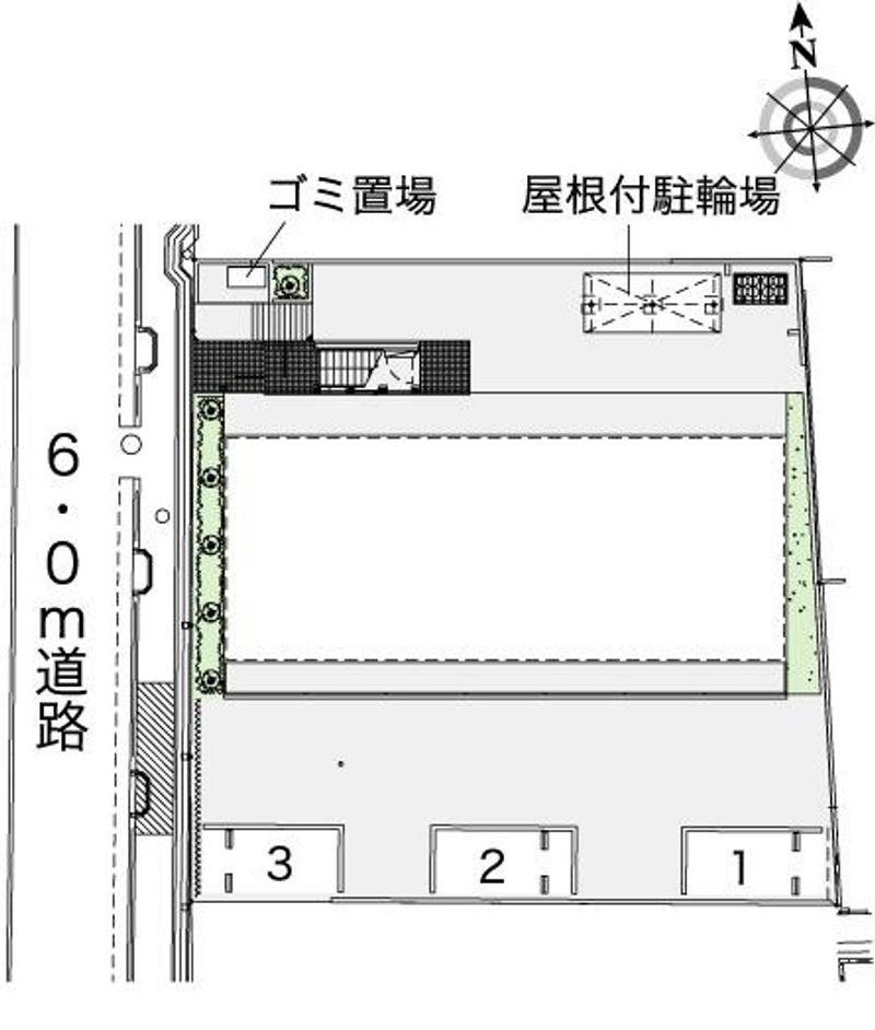 レオパレスグレースライン 配置図