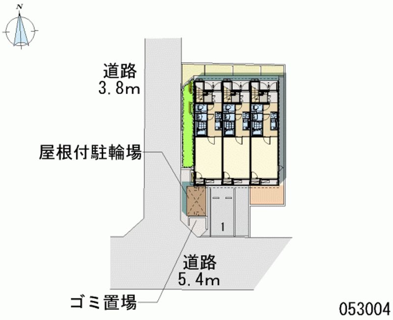 レオネクストウエスト 区画図