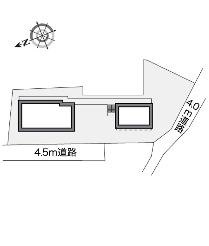 レオパレスグレース真理枝 配置図