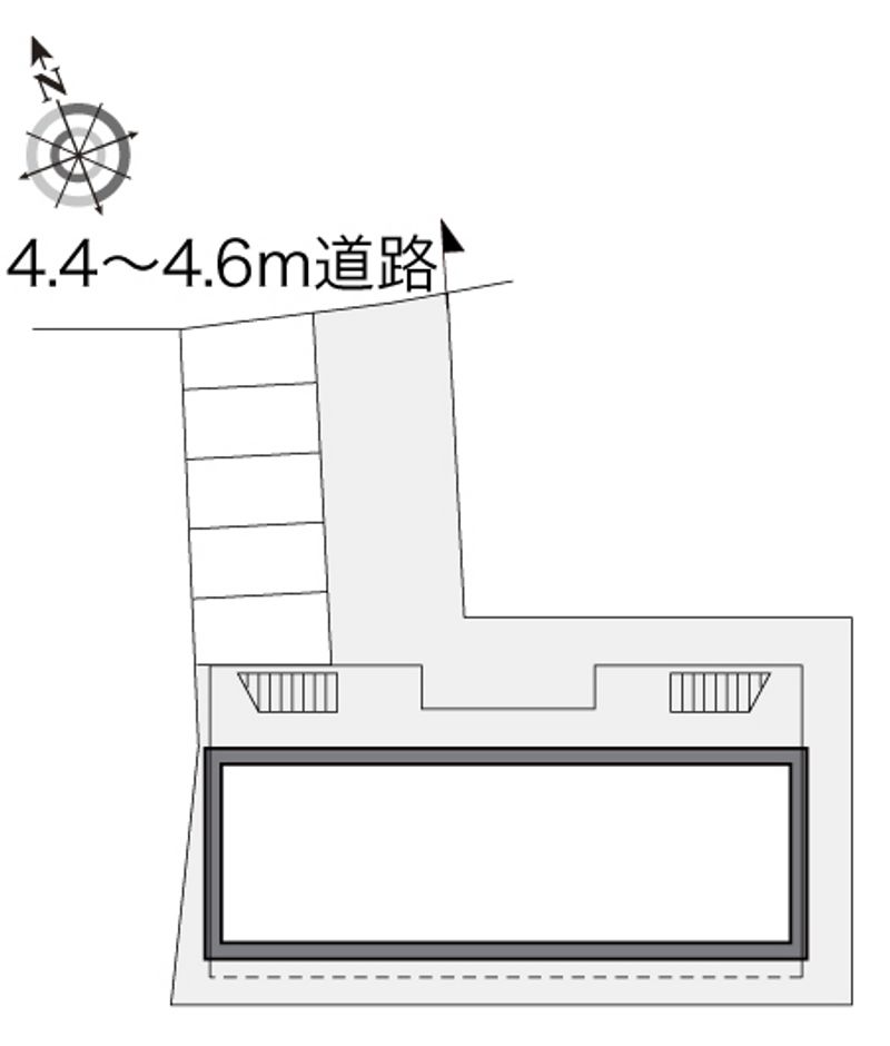 レオパレスマ・メゾン 配置図