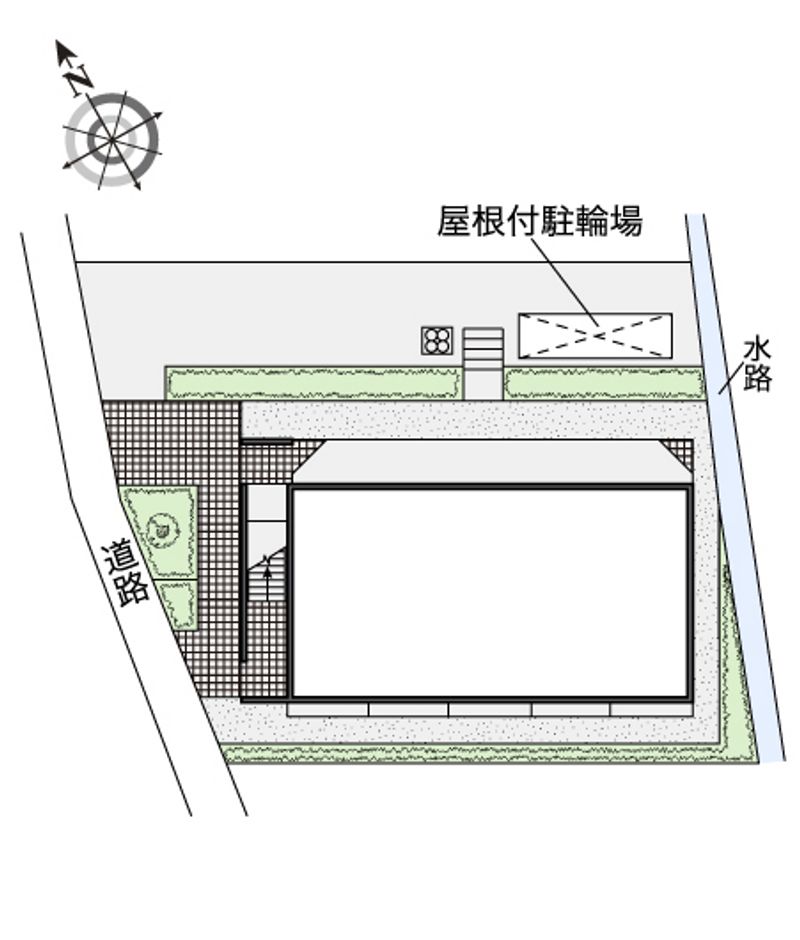 レオパレスコーワ２１ 配置図
