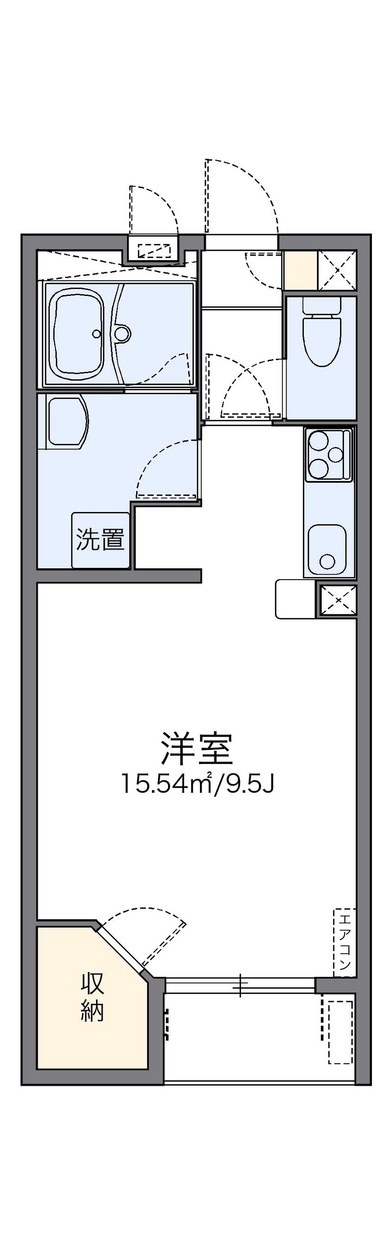 レオネクストグランパール久住 間取図