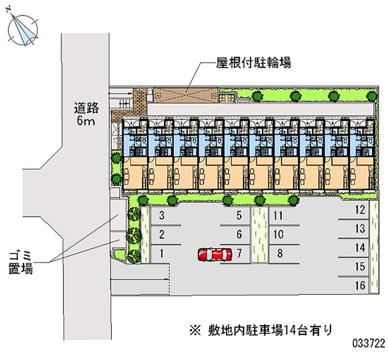 33722 Monthly parking lot