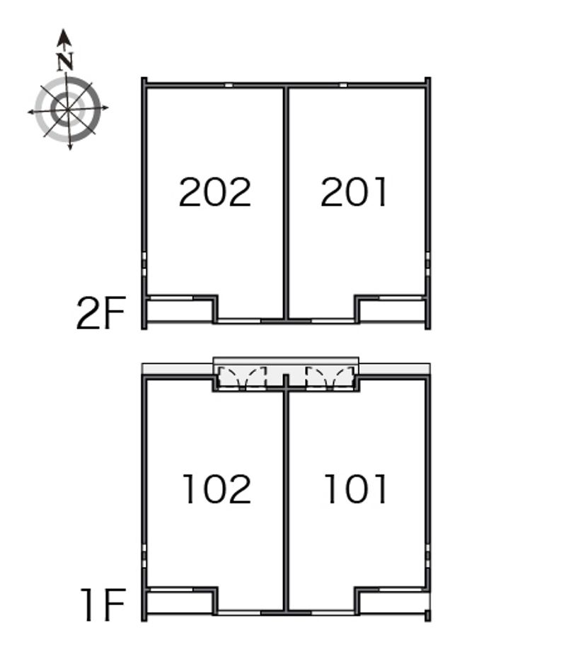クレイノプレジオＣ 間取配置図