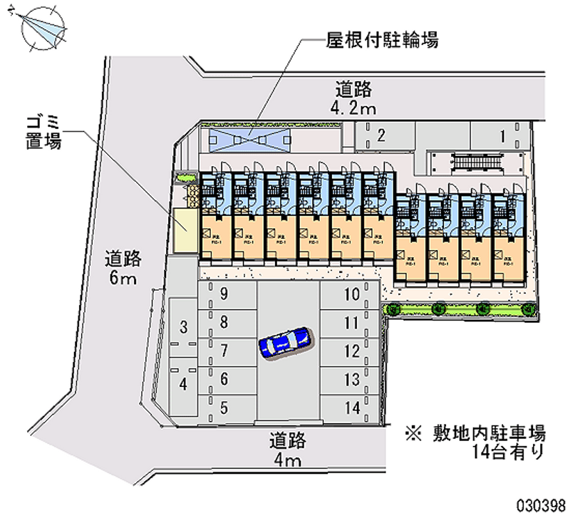 30398 Monthly parking lot