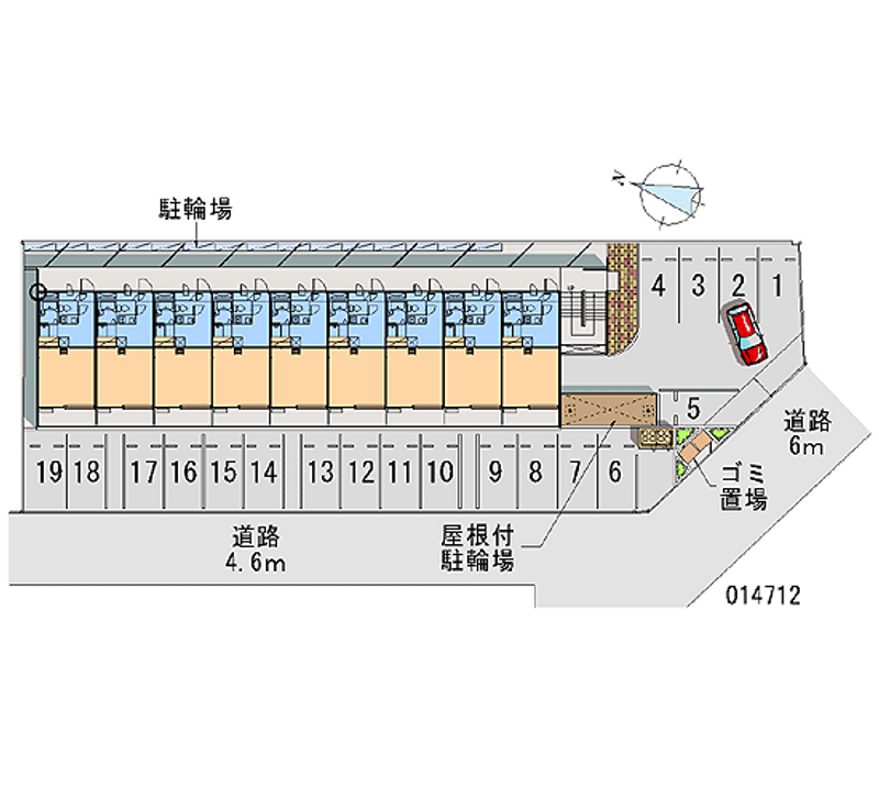レオパレスＧｒｅｅｎＣｏｕｒｔ 共用部分