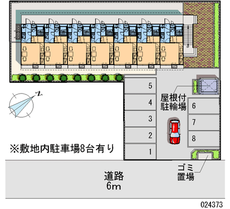 24373月租停車場