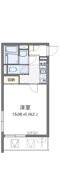 クレイノパークピア火宮 間取り図