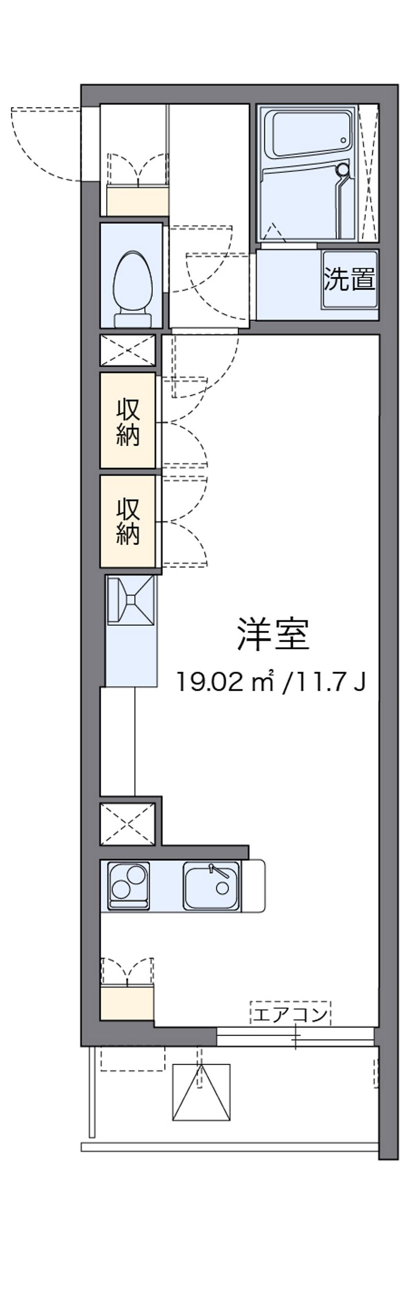 LEONEXT Excel Asahi VI 户型图