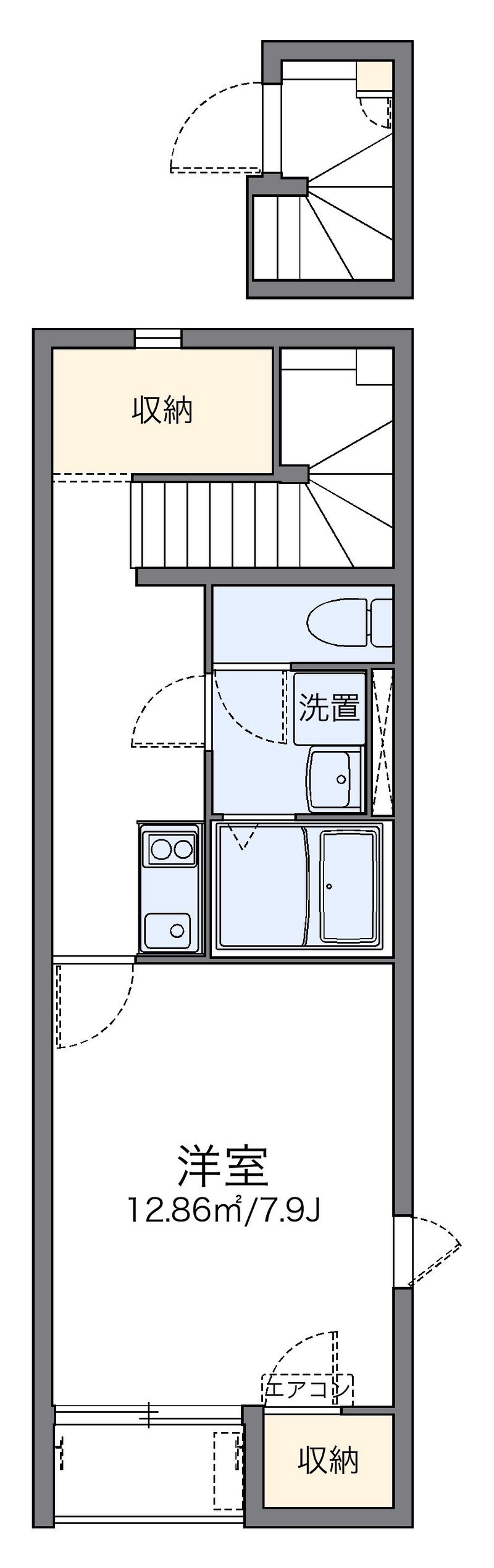 レオネクスト栗 間取図