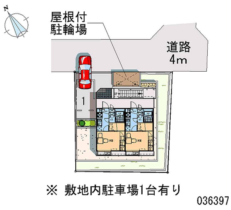 レオパレスペン 区画図