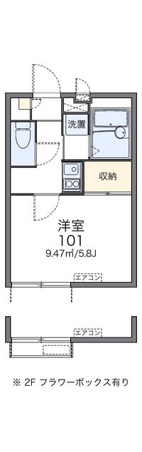 レオパレスＰＲＯＳＰＥＲⅡ 間取図