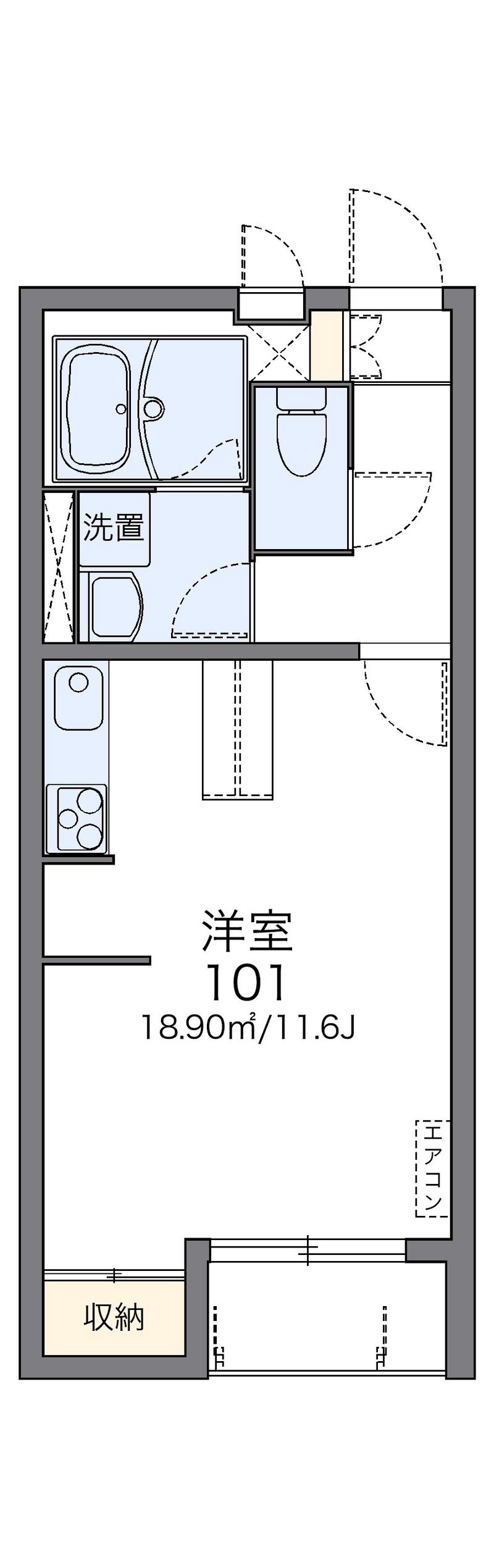 レオネクストパーシモン 間取図