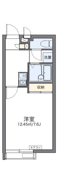 レオパレスｗｉｎ　ｗｉｎ 間取り図
