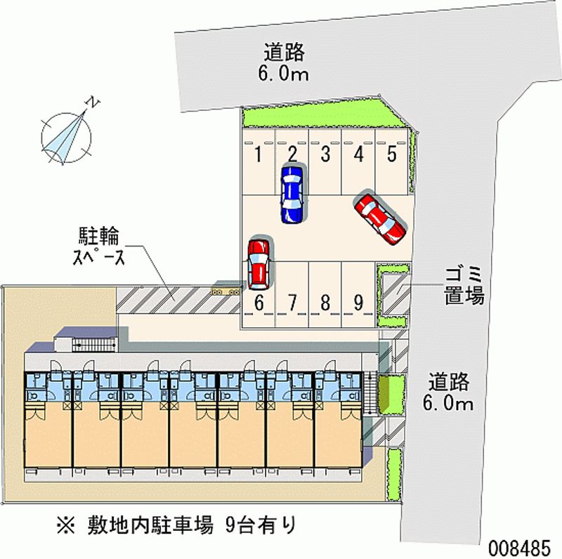 08485 Monthly parking lot