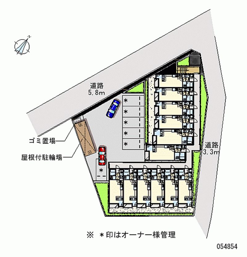 レオネクストノール長津田 区画図