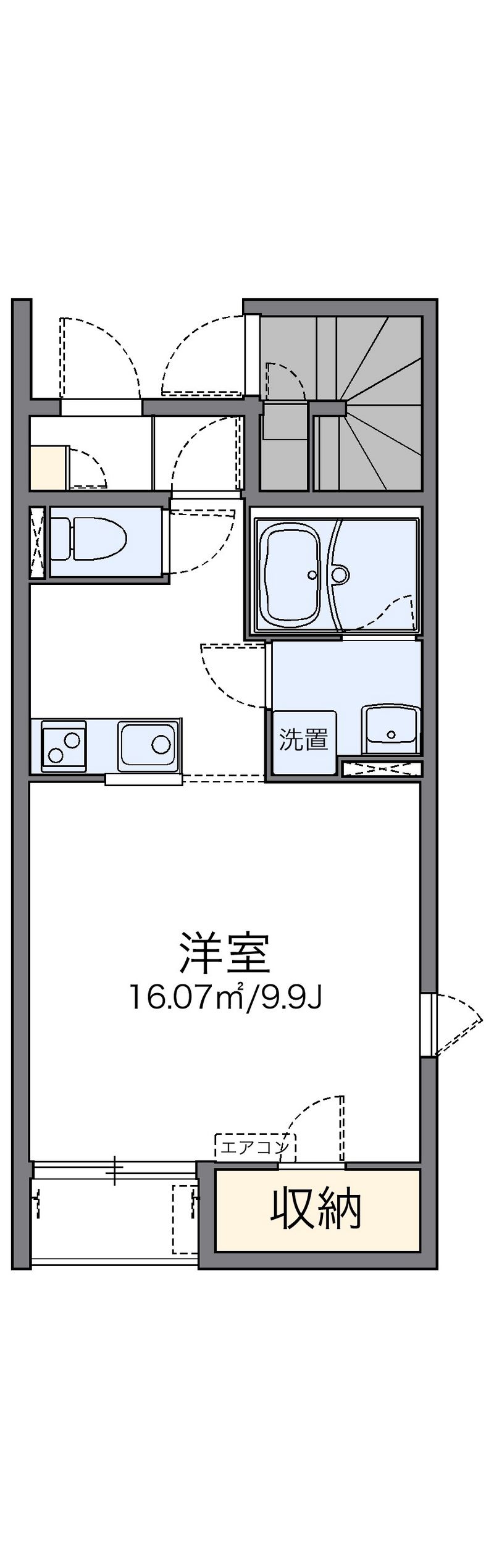 レオネクスト日新加古川 間取図