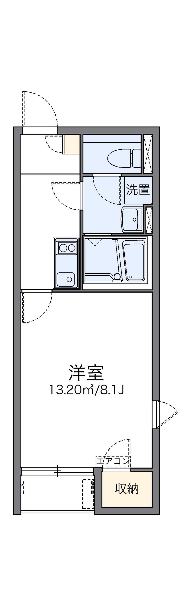 レオネクストグランシャリオ本城 間取り