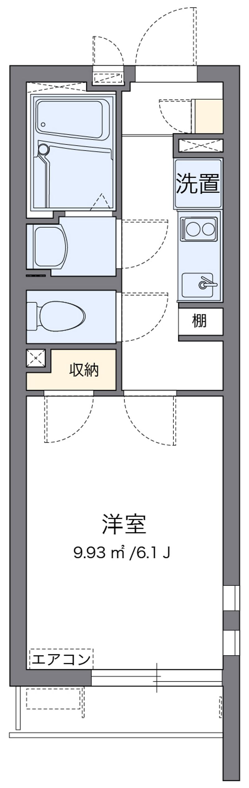 クレイノ西川口 間取り