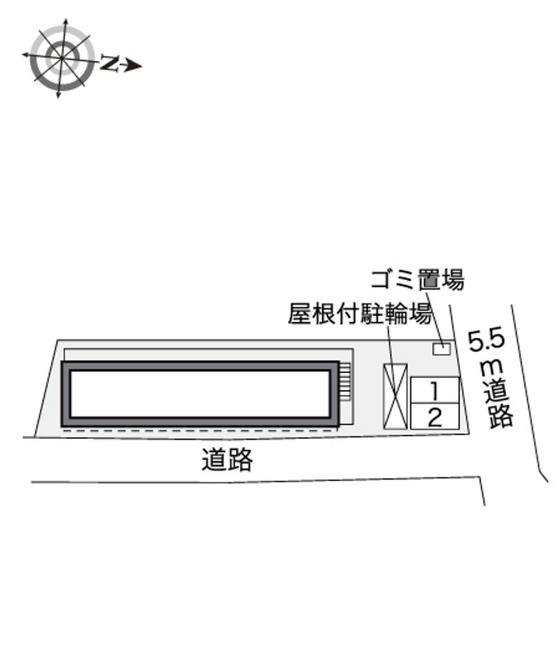 レオパレスエテルネ 配置図
