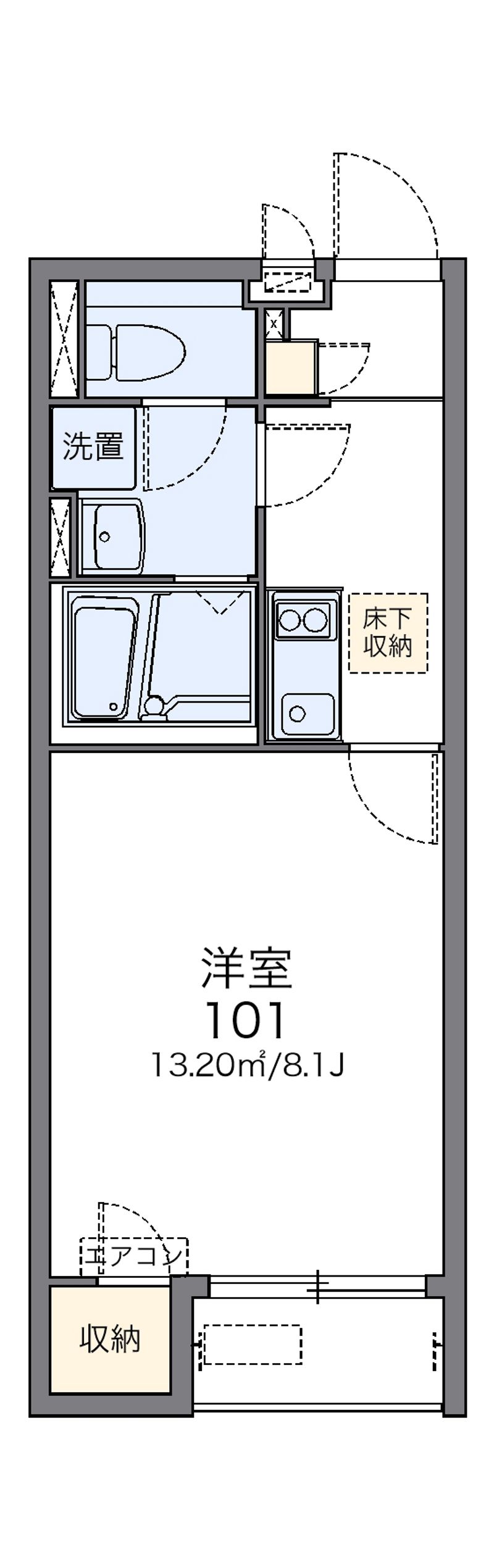 レオネクスト自由が丘 間取図