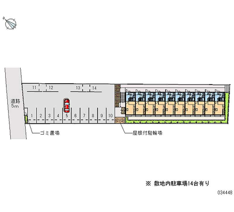 34448 bãi đậu xe hàng tháng