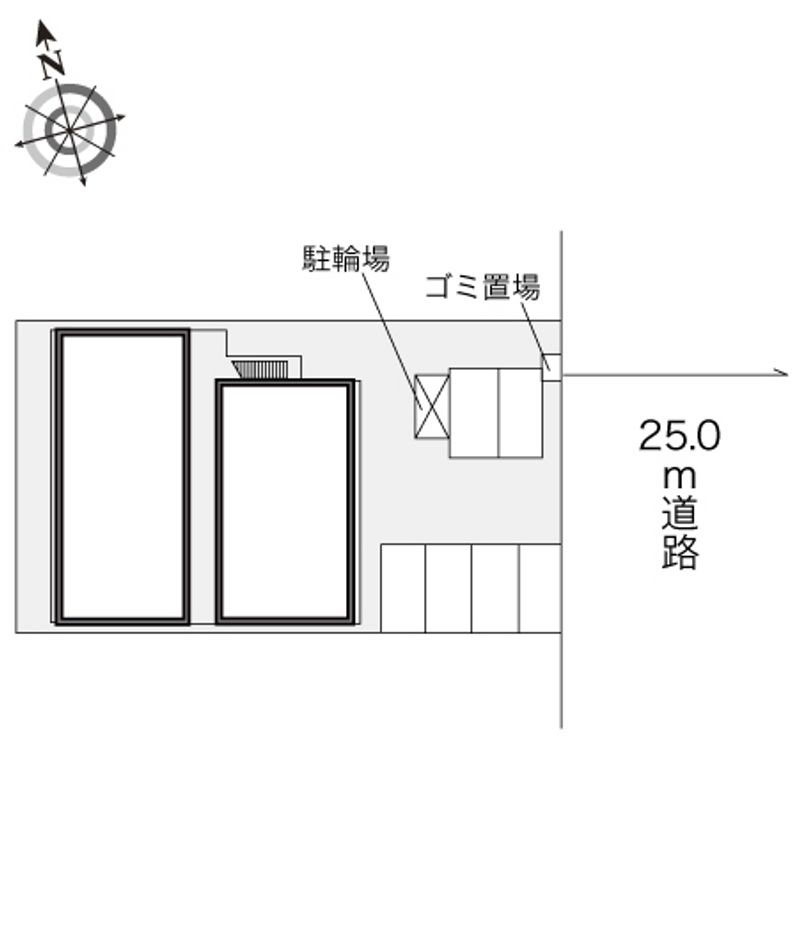 レオパレスＥＦＦＯＲＴ 配置図