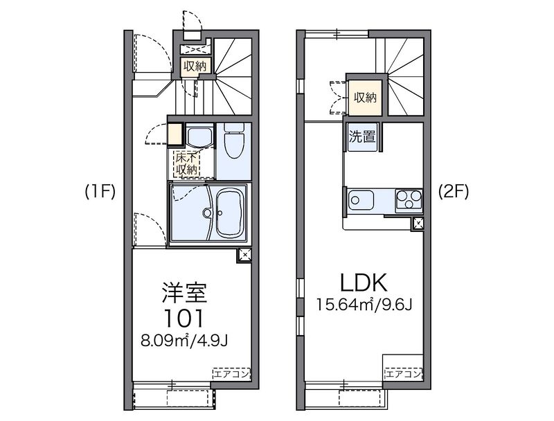 レオネクスト田園 間取図