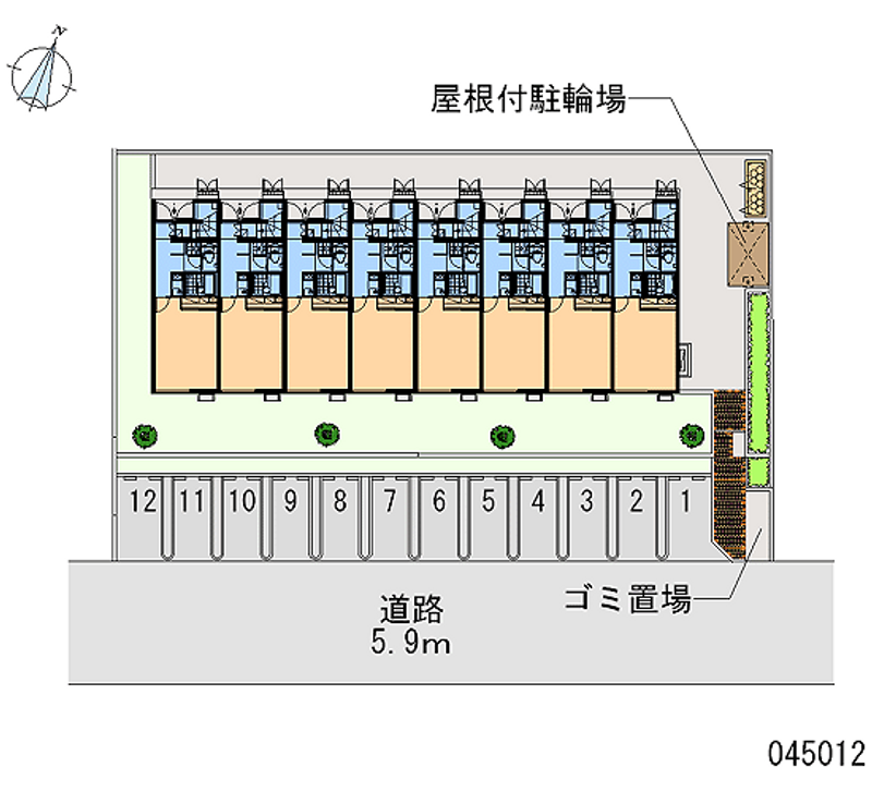 レオネクスト白仙 月極駐車場