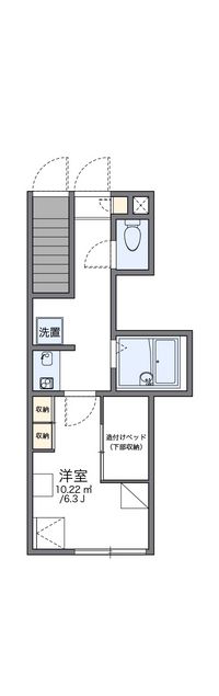 レオパレスＩＮＧ 間取り図