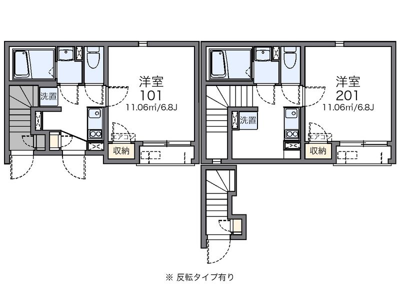 レオネクストＫ＆Ｋ 間取図
