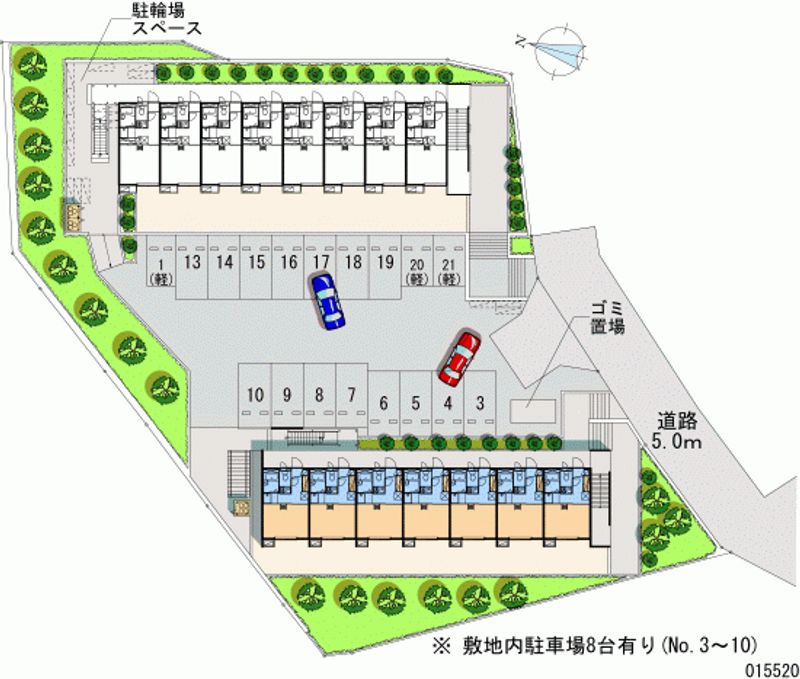 15520月租停車場