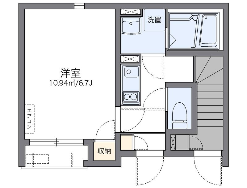レオネクストＨ　Ｍ 間取り