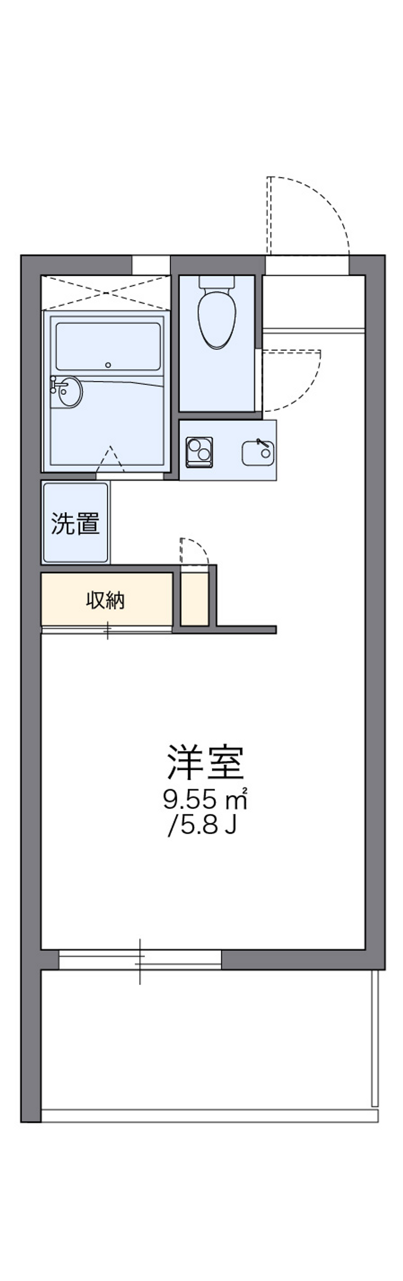 レオパレスＭＡＲＵＹＡ 間取り
