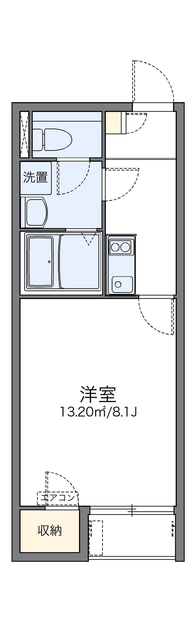 レオネクストファウンテン 間取図