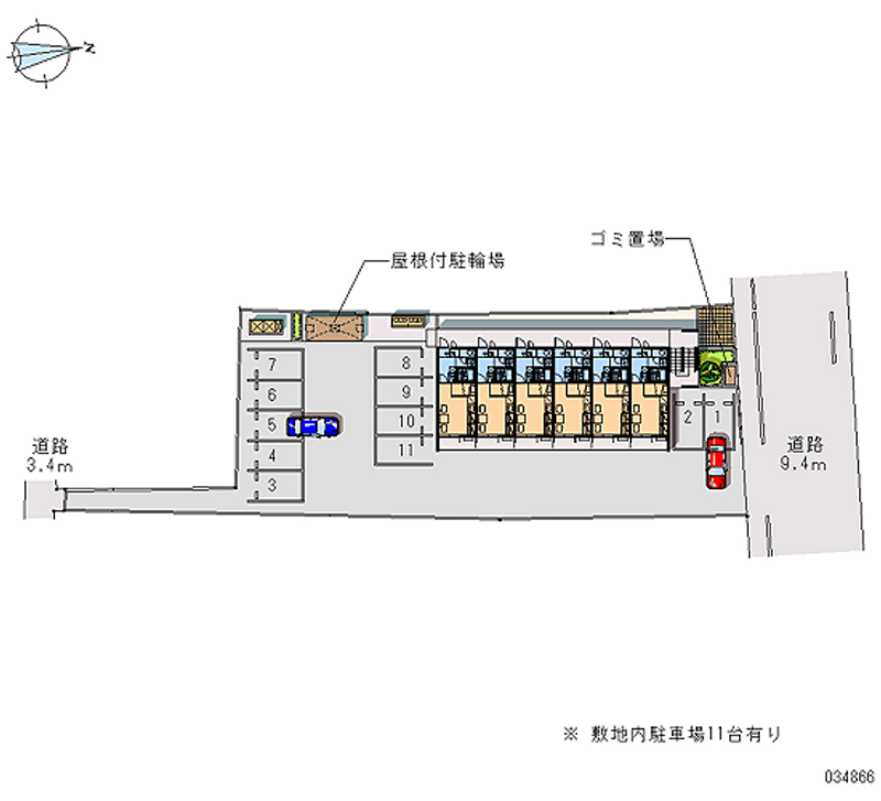 34866 bãi đậu xe hàng tháng