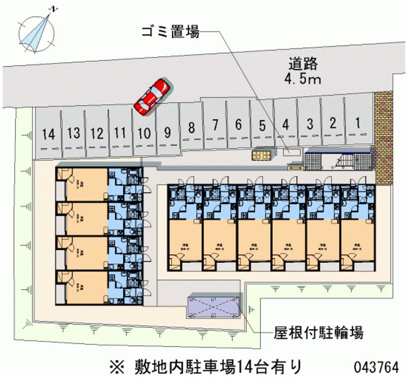 レオネクストＫＡＺＥ 月極駐車場