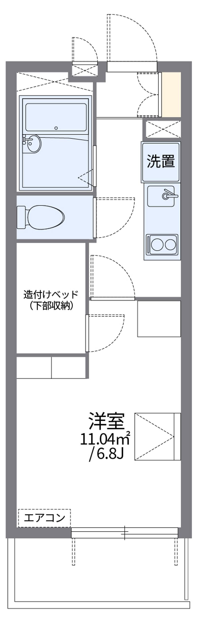 レオパレスメゾン　ド　玉川 間取図