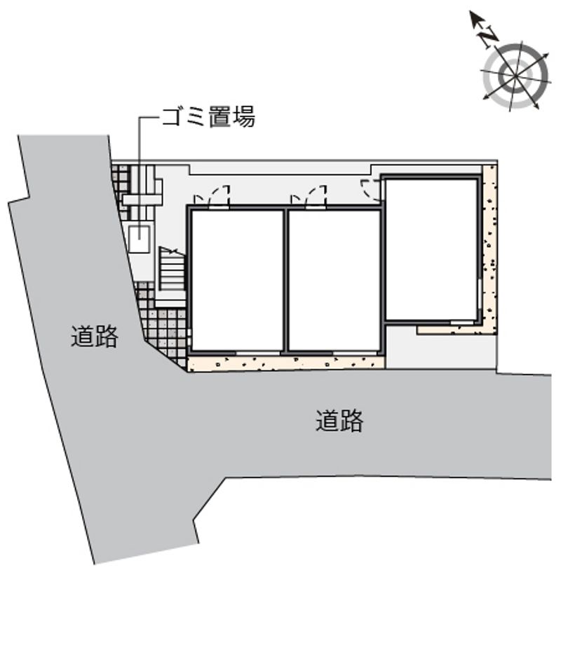 クレイノニューセイワハイツ 配置図