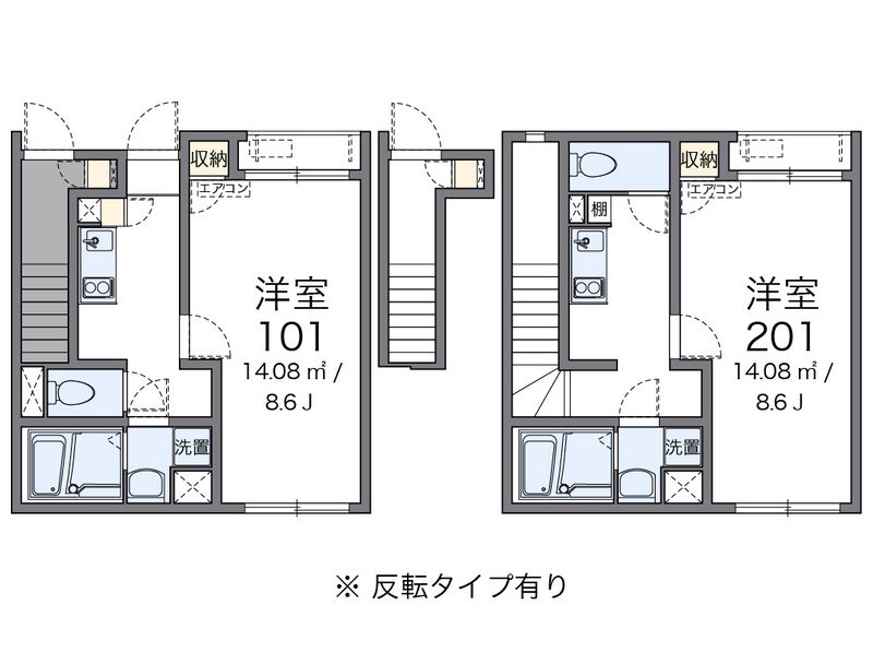 レオネクストラグレージュⅣ 間取図