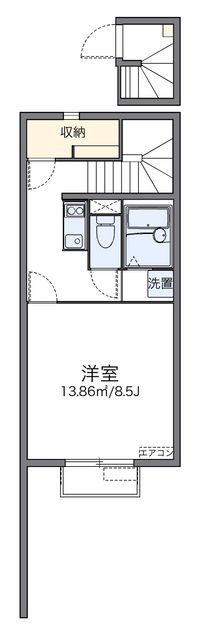 レオネクストメゾン　グリシーヌ 間取図
