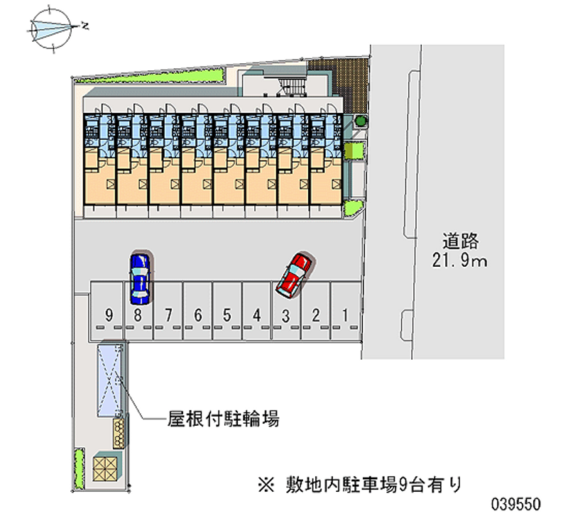 39550 Monthly parking lot