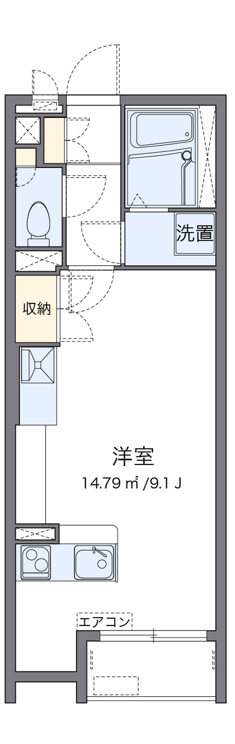 ミランダアザレア 間取図