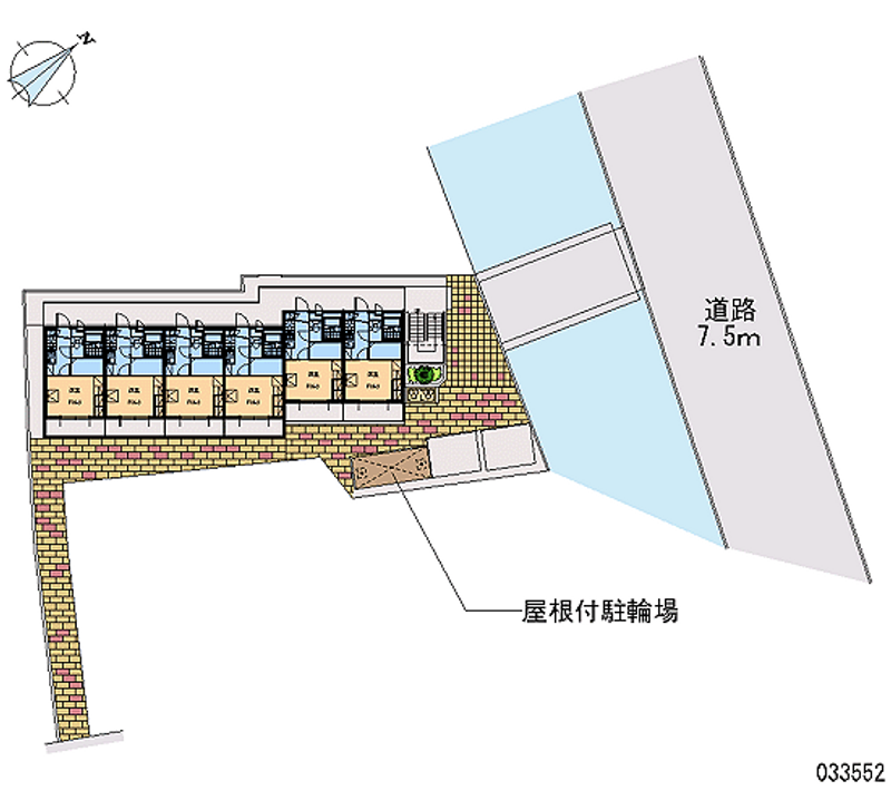 レオパレスＹＡＭＡＭＯＴＯ 区画図