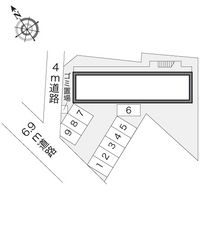 レオパレスボヌールＨＡＮＡＳＨＩＭＡ 駐車場
